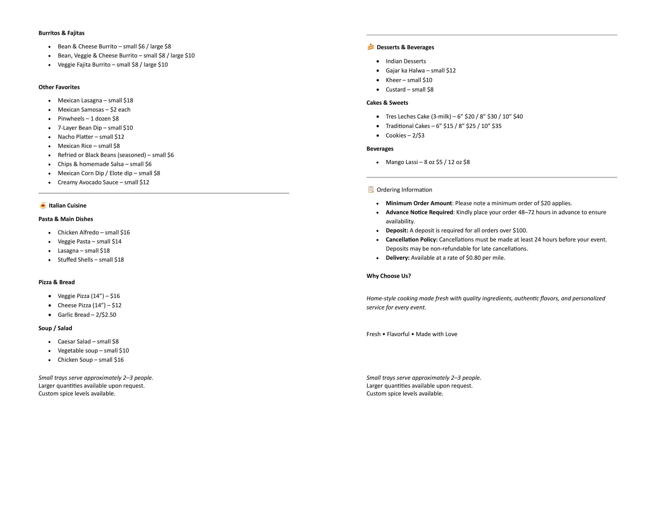 Chhavee's Fision Flavors