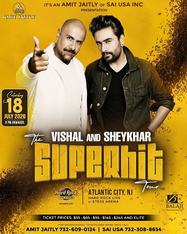 Vishal and Sheykhar Superhit Tour in New Jersey