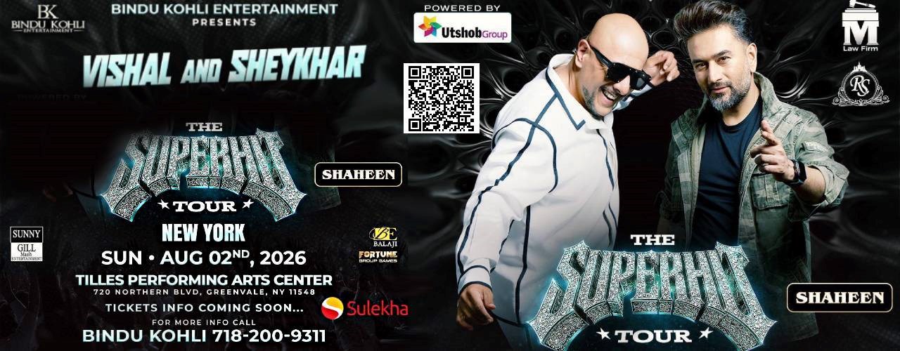 Vishal and Sheykhar The Superhit Tour in New York