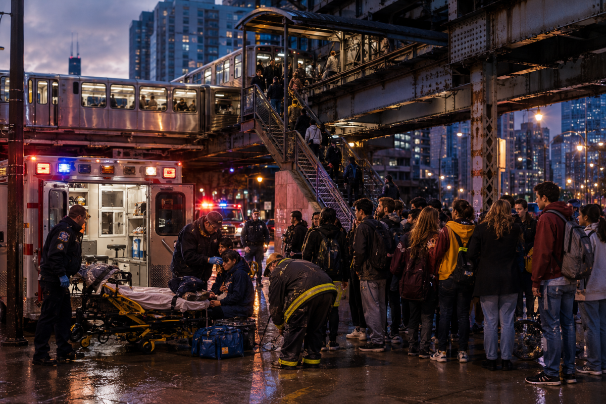 Indian student from Telangana in coma after fall at Chicago transit station