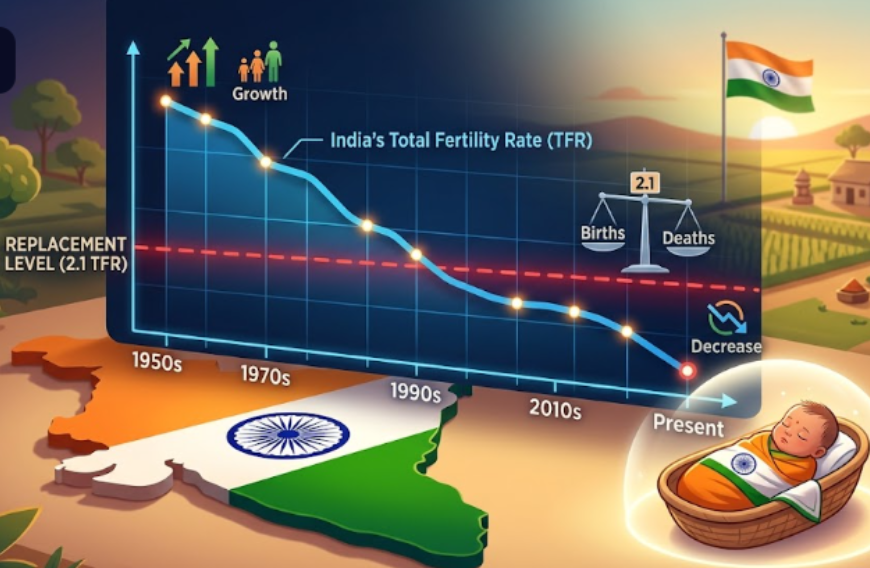 Musk says India’s birth rate has fallen below replacement level