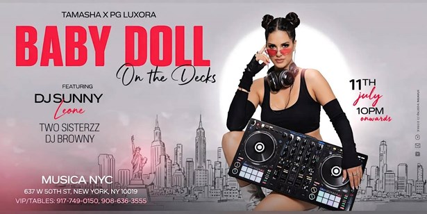 Blue Glove Presents SUNNY LEONE LIVE DJ SET 2026 | MUSICA NYC