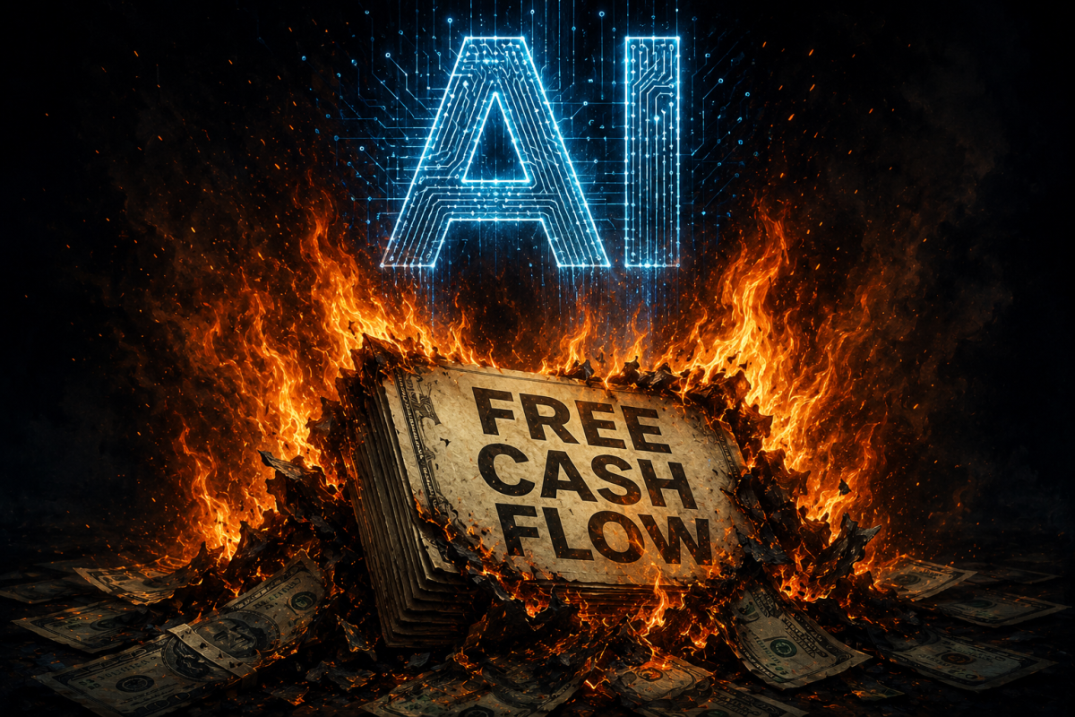 AI is burning through free cash flow