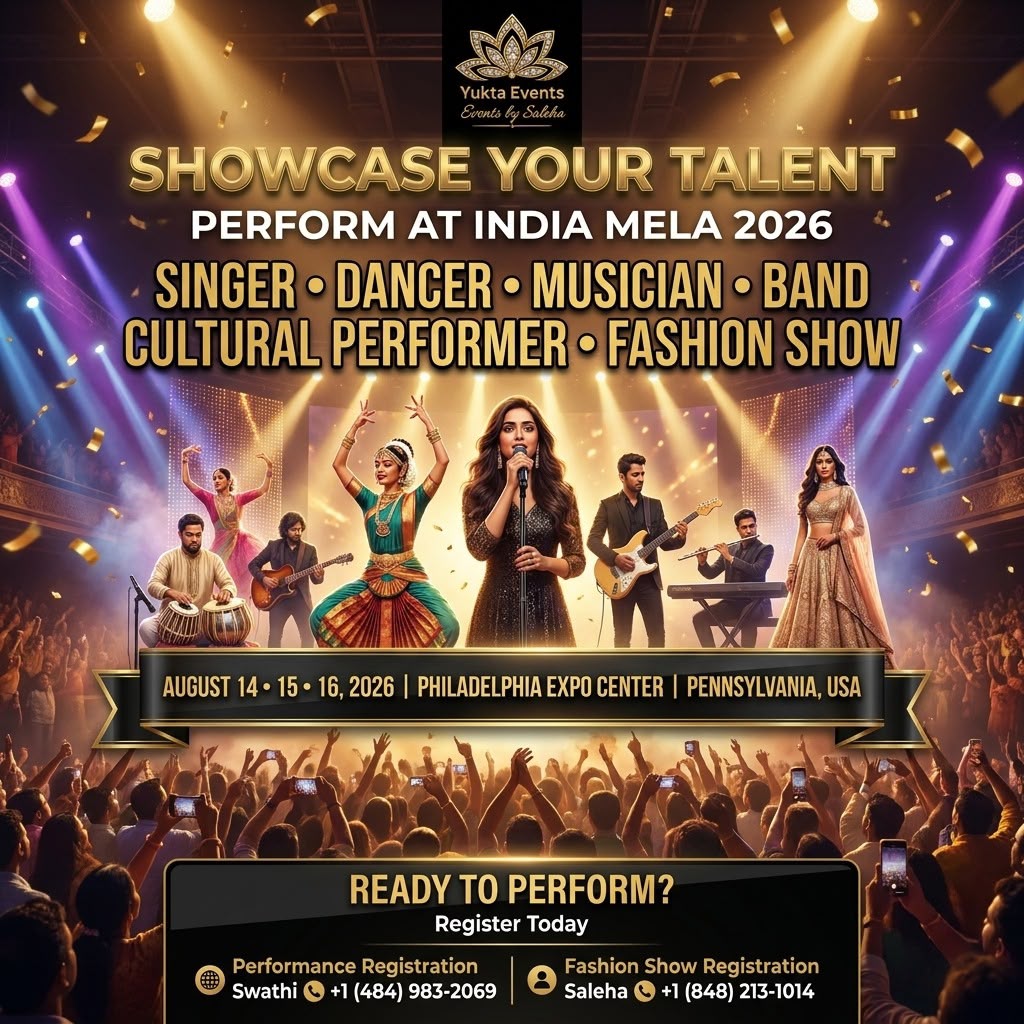 Your Talent, Our Stage: India Mela 2026 Calling All Artists!