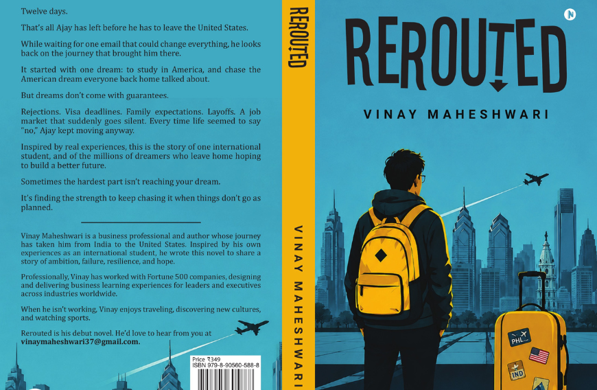 A 15-minute call changed everything: Indian immigrant’s US layoff inspired debut novel ‘Rerouted’