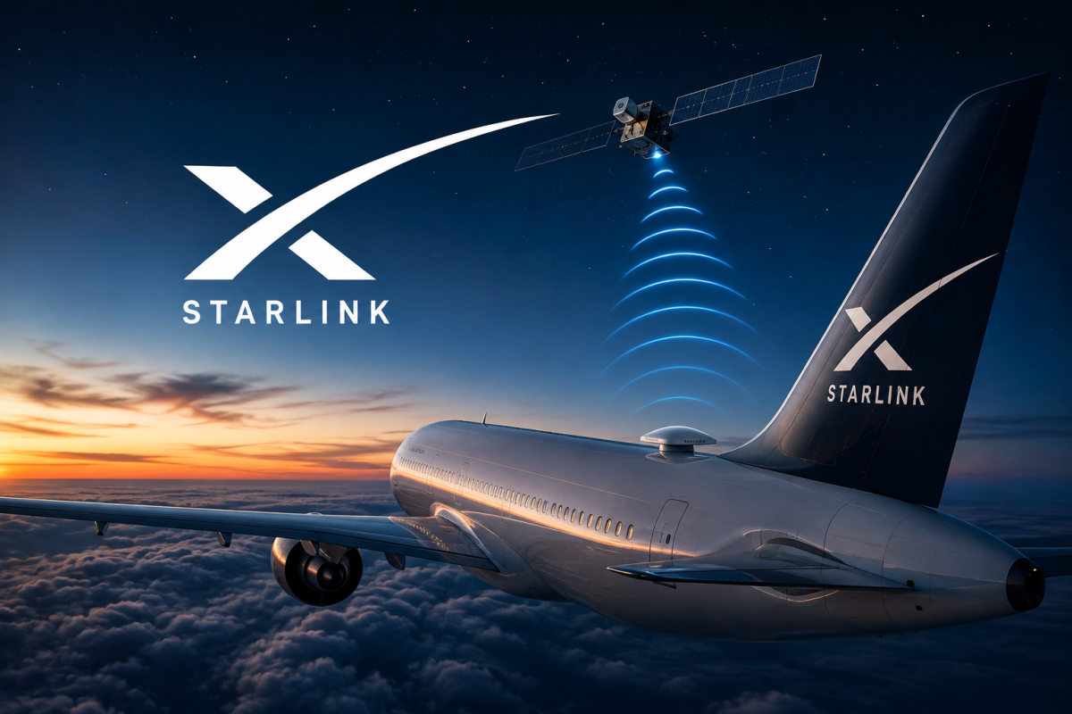 Starlink expands in-flight Wi-Fi to 48 airlines