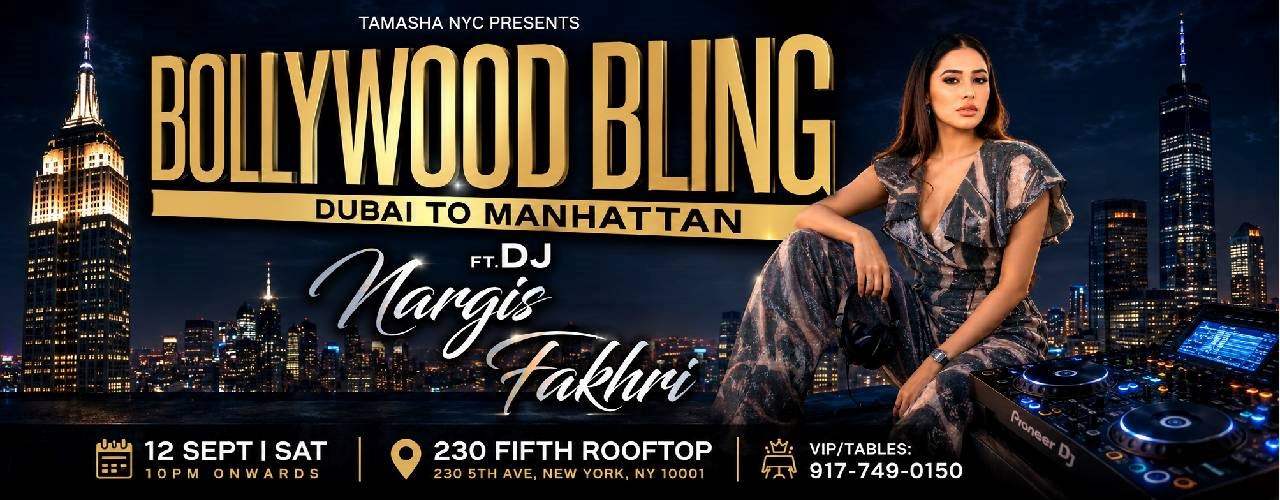 DJ NARGIS FAKHRI LIVE IN NYC AT 230 FIFTH