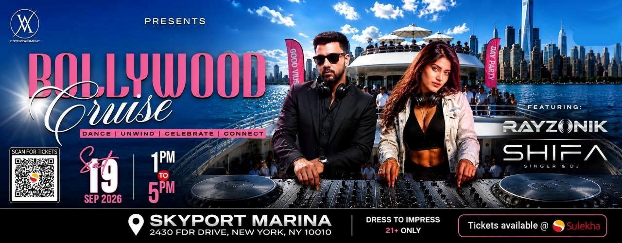 BOLLYWAVES – The End of Summer Cruise Party