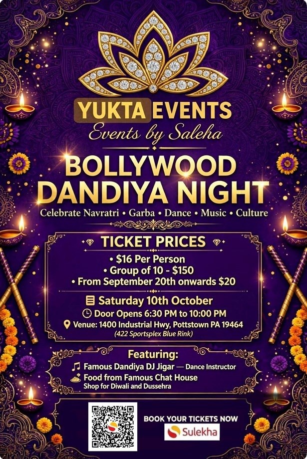 Bollywood Dandiya Night In PA
