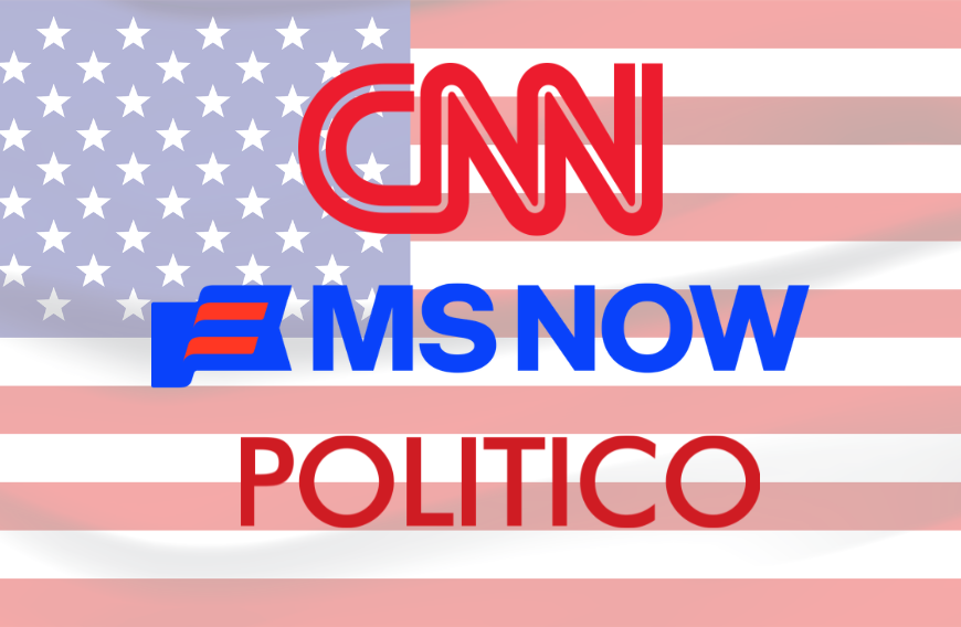 CNN, MS NOW and Politico sue Trump over White House press ban