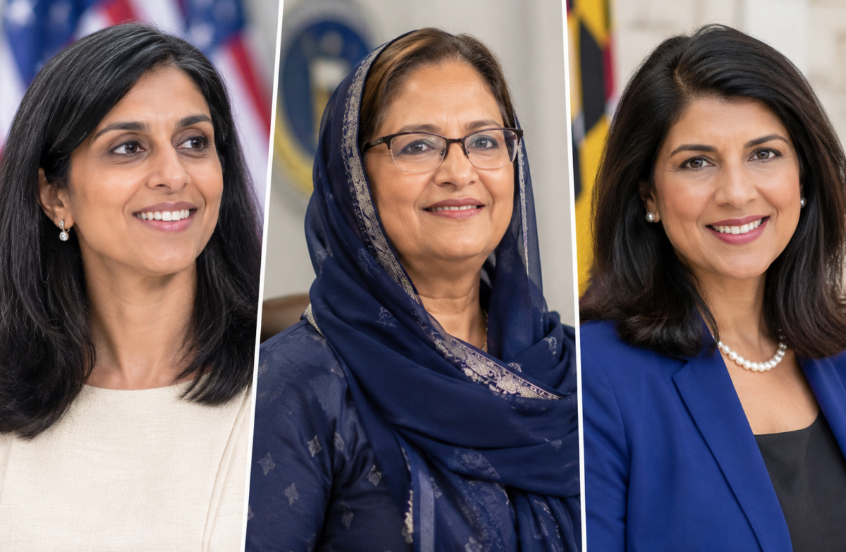Usha Vance, Ghazala Hashmi named among Washington’s most powerful women