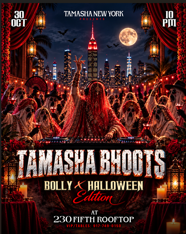 New York Tamasha Bhoots- Bollywood Halloween Party At 230 Fifth Rooftop