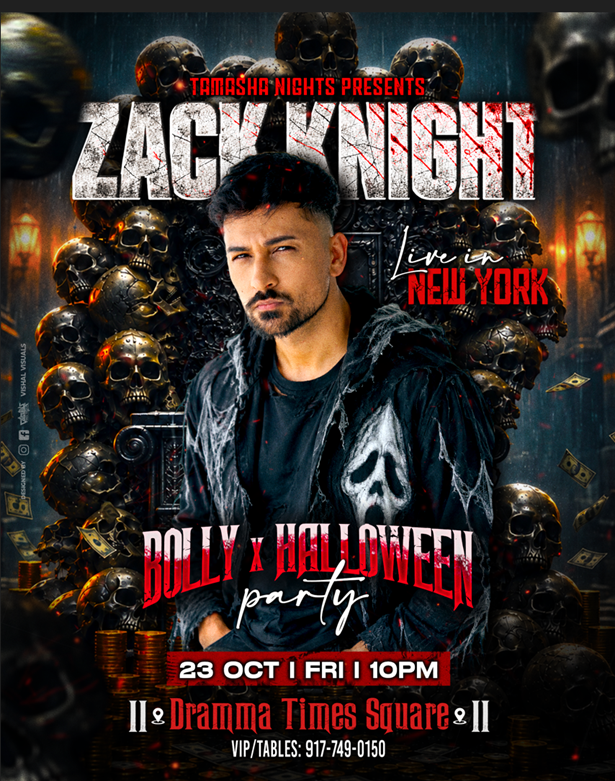 ZACK KNIGHT LIVE IN MANHATTAN AT DRAMMA TIMES SQUARE