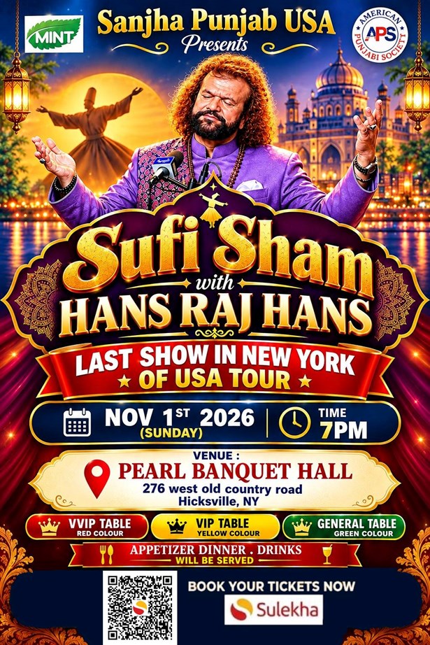 Sufi Sham with Hansraj Hans - Last Show in New York