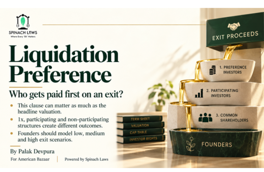 What is liquidation preference in a term sheet?